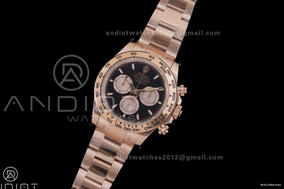 Sub-dial Oyster 784 126505 Dial Bracelet Gain 1:1 ZeroBulk VSF Edition Daytona On DD Black Best Weight RG 0220